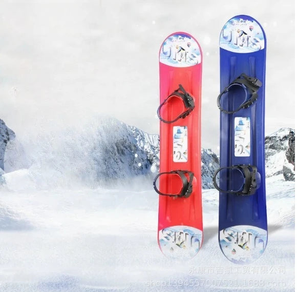 Snowboarding for Kids, Beginner Practice Plastic Ski Gear Freestyle Skiing