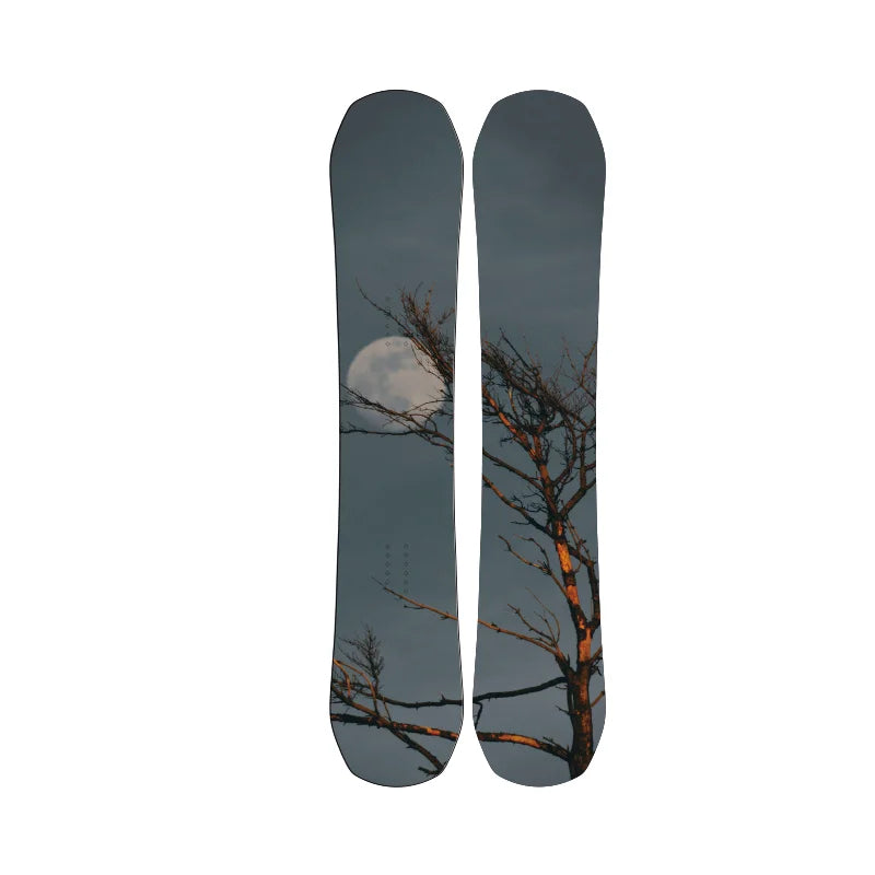 All Mountain Dual Lightweight Carbon Fiber Snowboard with Binding Customized Logo Wholesale Equipment