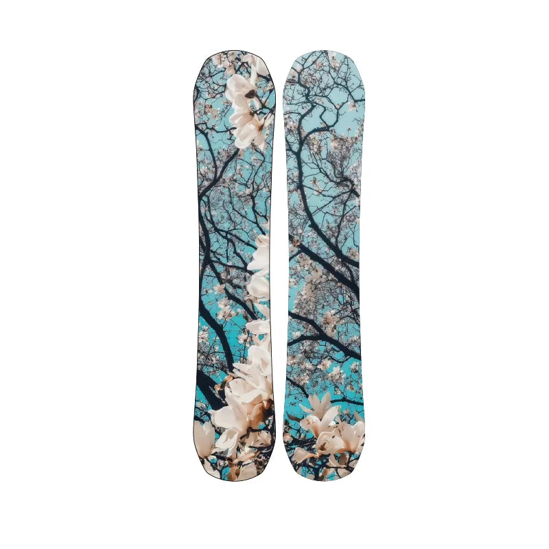 All Mountain Dual Lightweight Carbon Fiber Snowboard with Binding Customized Logo Wholesale Equipment