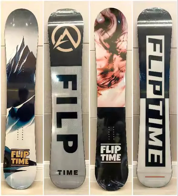 All Mountain Dual Lightweight Carbon Fiber Snowboard with Binding Customized Logo Wholesale Equipment