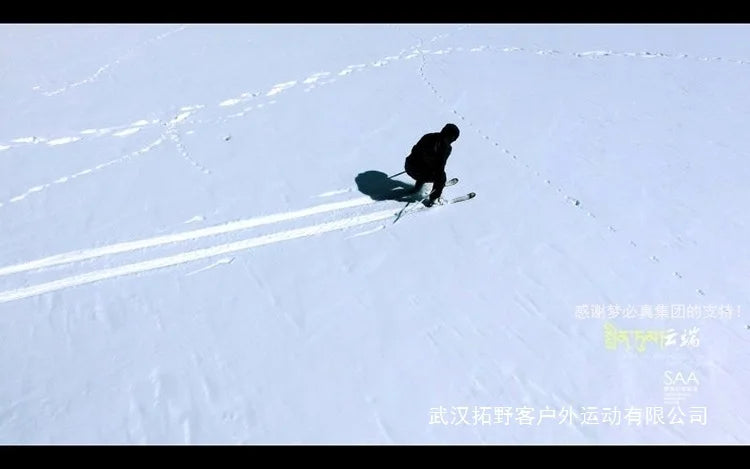 Outdoor Sports High Quality Log Skiing Skis Wooden Snowboards Sleigh