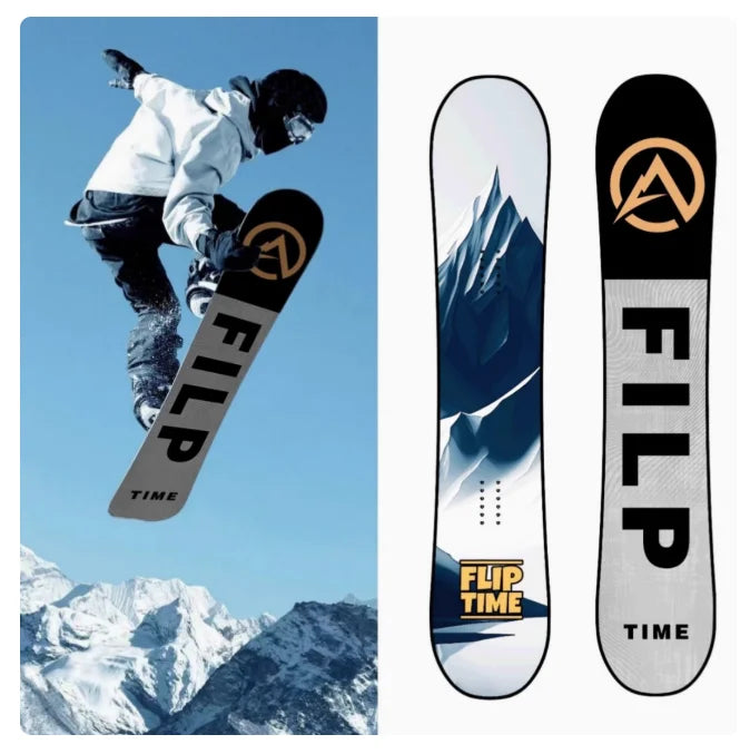 All Mountain Dual Lightweight Carbon Fiber Snowboard with Binding Customized Logo Wholesale Equipment