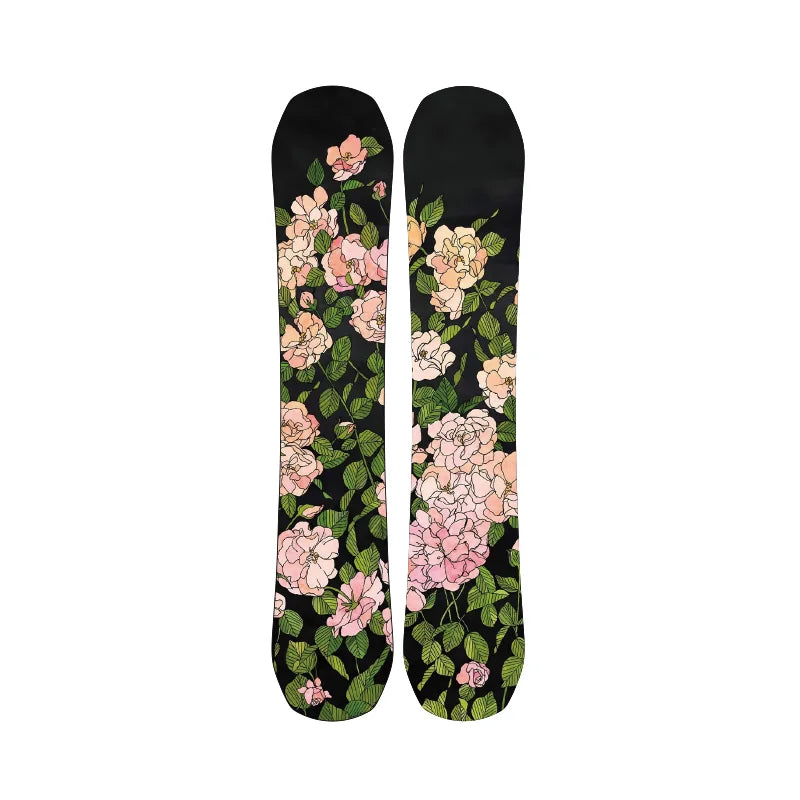 All Mountain Dual Lightweight Carbon Fiber Snowboard with Binding Customized Logo Wholesale Equipment
