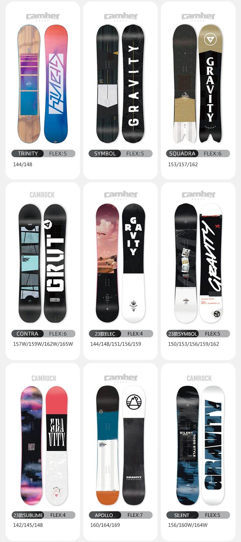 All-Around Adult Camber Rocker Snowboard Set for Men and Women Winter Style