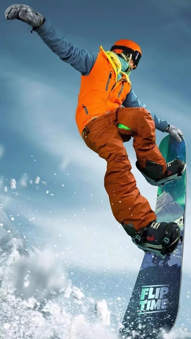 All Mountain Dual Lightweight Carbon Fiber Snowboard with Binding Customized Logo Wholesale Equipment